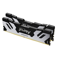 Kingston FURY Renegade KF564C32RSK2-32 32GB System Memory, DDR5, (2x16GB)  DIMM, 288-pin, 6400 MHz / PC5-51200, CL32, 1.4 V, unbuffered, Silver Kingston FURY Renegade KF564C32RSK2-32 32GB System Memory, DDR5, (2x16GB)  DIMM, 288-pin, 6400 MHz / PC5-51200, CL32, 1.4 V, unbuffered, Silver